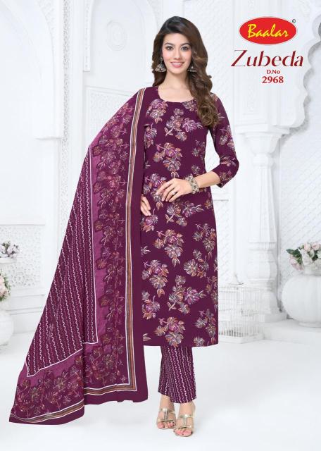Baalar zubeda vol-29 dress material at wholesale price